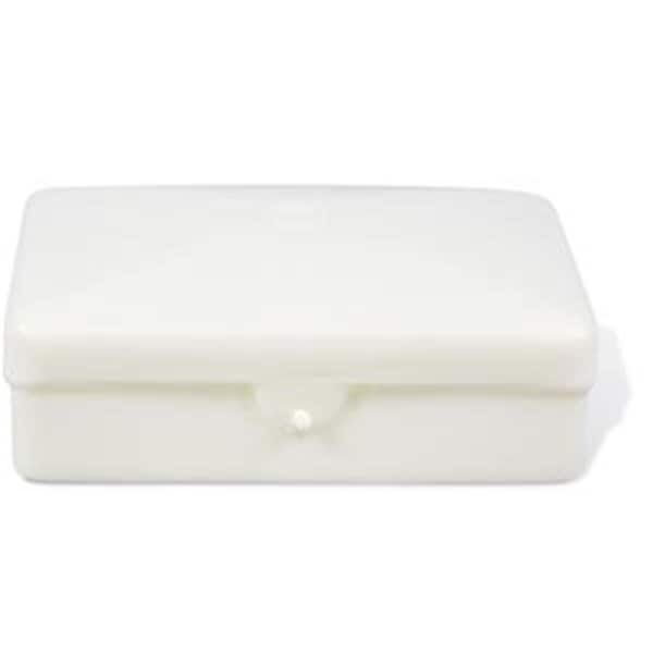 Sekkusu Furniture DDI 676110 Soap Boxes w/Hinged Lid - Ivory, 100PK SE2566398 - main